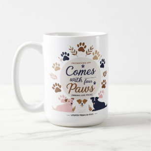 Four Paws, Endless Love Coffee Mug