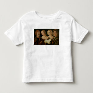 Four People Laughing at the Sight of a Cat Toddler T-Shirt