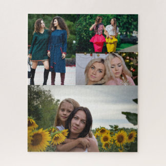Four photo collage  jigsaw puzzle