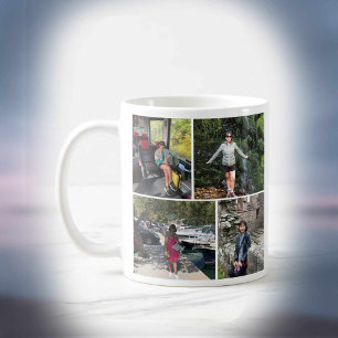 Four Photo Montage Coffee Mug