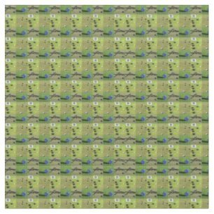 Four Picture Lawn Bowls Photo Collage, Fabric