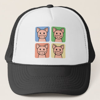 Four Pigs Trucker Hat
