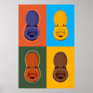 FOUR POTS POSTER