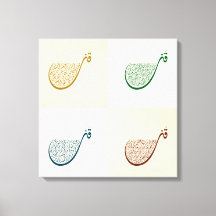 Four Quls quadriptych - Quran Chapters