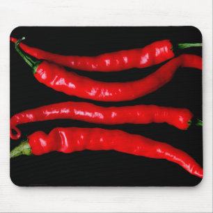 Four Red Chilies mpcn Mouse Mat