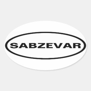FOUR Sabzevar Oval Sticker