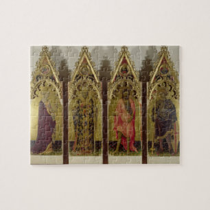 Four Saints from the Quaratesi Polyptych: Mary Mag Jigsaw Puzzle