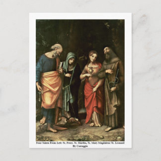 Four Saints Postcard