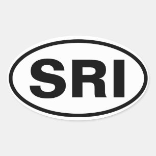 FOUR Santa Rosa Island, "SRI" Oval Sticker