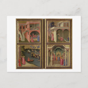 Four Scenes from the Life of St. Nicholas: St. Nic Postcard