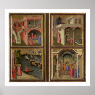 Four Scenes from the Life of St. Nicholas: St. Nic Poster