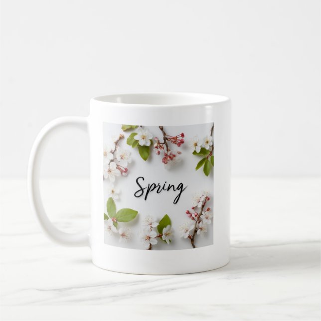 Four Season Mug Spring Design (Left)