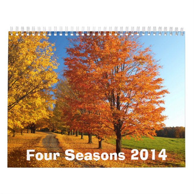 Four Seasons 2014 Calendar (Cover)