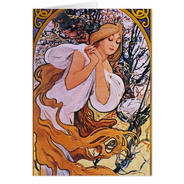 Four Seasons Alfons Mucha (Front)