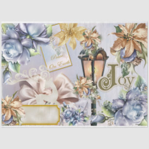 Four Seasons Collage Design Series 4 Tissue Paper