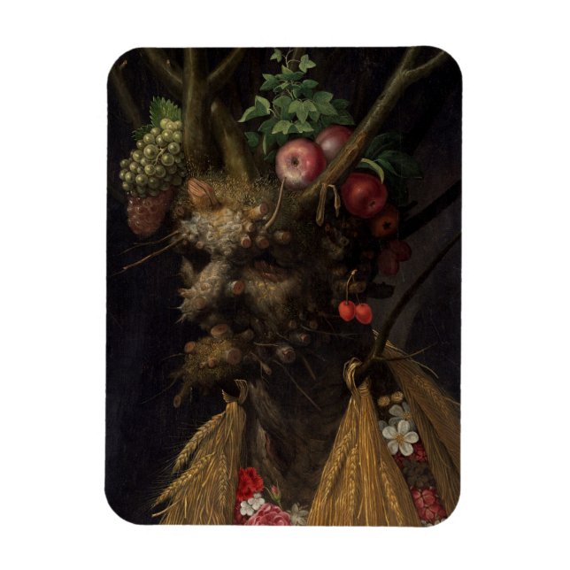 Four Seasons in the One Head, c.1590 2 Magnet (Vertical)