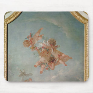 Four Seasons in the Salle du Conseil - Spring Mouse Mat