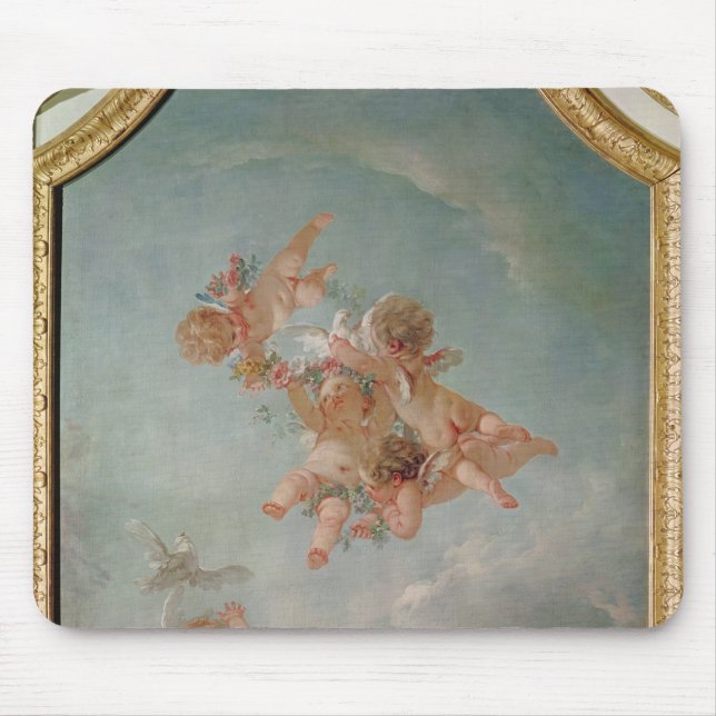 Four Seasons in the Salle du Conseil  - Spring Mouse Mat (Front)