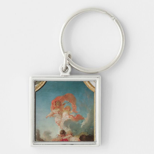 Four Seasons in the Salle du Conseil  - Summer Key Ring (Front)