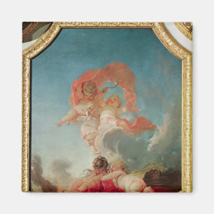 Four Seasons in the Salle du Conseil  - Summer Magnet