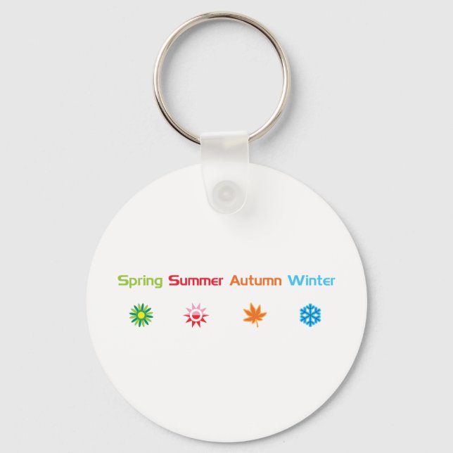 Four Seasons Key Ring (Front)