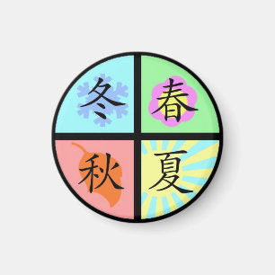 Four Seasons Magnet