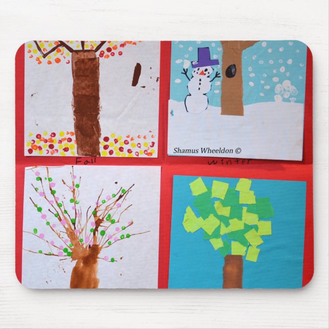 Four Seasons Mouse Mat (Front)