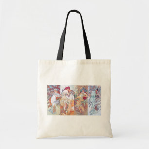 Four Seasons, Mucha Tote Bag