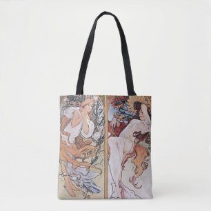 Four Seasons, Mucha Tote Bag