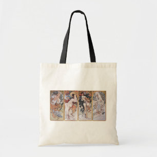Four Seasons, Mucha Tote Bag