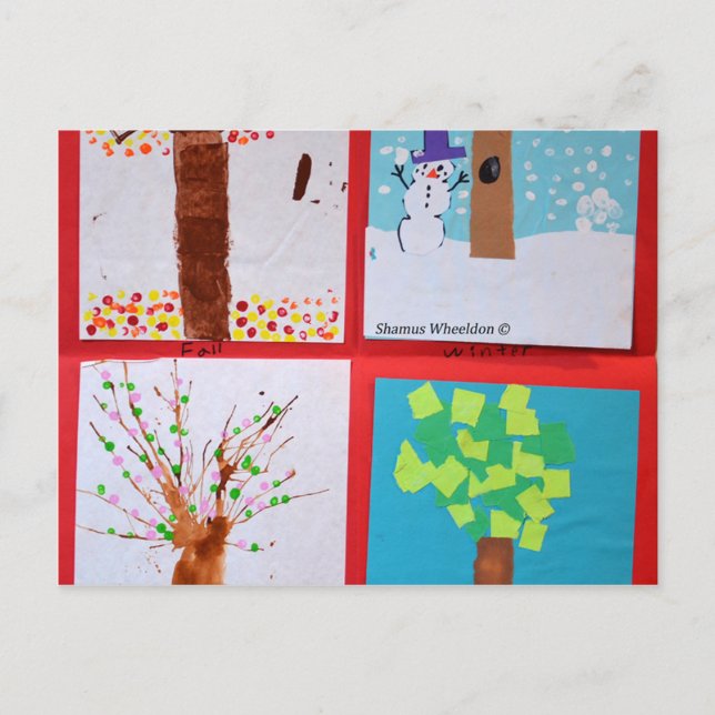 Four Seasons Postcard (Front)