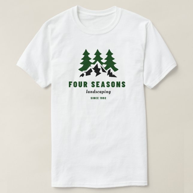Four Seasons Total Landscaping T-Shirt (Design Front)