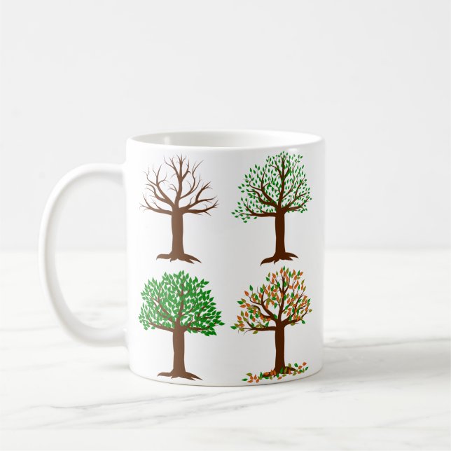 Four Seasons Tree Mug (Left)