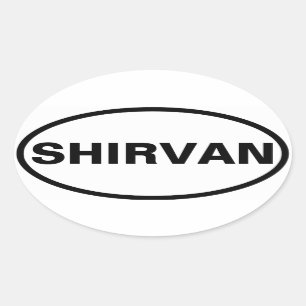 FOUR Shirvan Oval Sticker