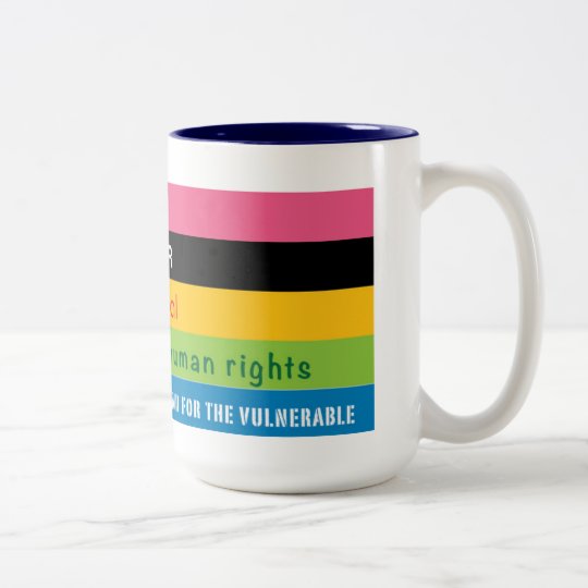 Four slogan mug