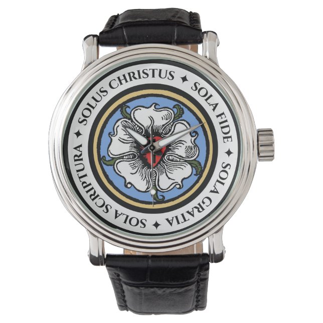 Four Solas - Lutheran Watch (Front)