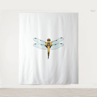 four spotted dragonfly tapestry