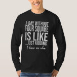 Four Square funny sports gift T-Shirt<br><div class="desc">The perfect gift idea for all Four Square funny sports gift Lovers. A great sports christmas and birthday gift for mum,  dad,  son,  daughter,  uncle,  aunt,  sister,  brother and friends.</div>