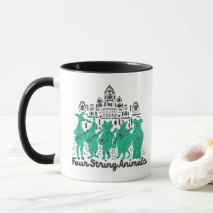 Four String Animals Band Mug