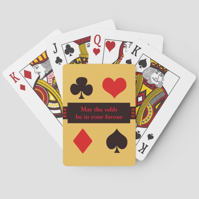 Four Suits Playing Cards (Back)