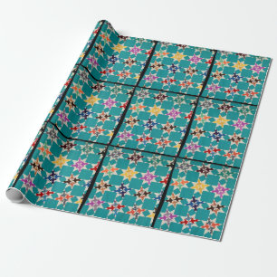 Four Swallows quilt Wrapping Paper