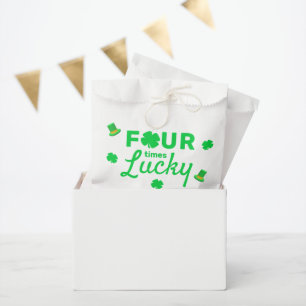 Four Times Lucky 4th Birthday Favour Bags