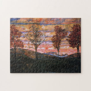 Four Trees Jigsaw Puzzle