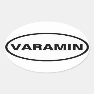 FOUR Varamin Oval Sticker