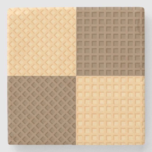 Four Wafers Stone Coaster (Front)