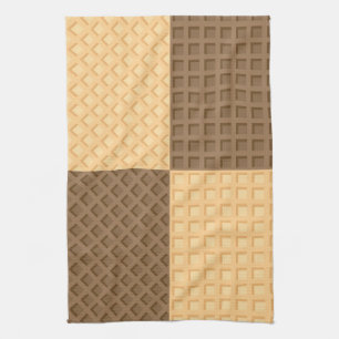 Four Wafers Tea Towel