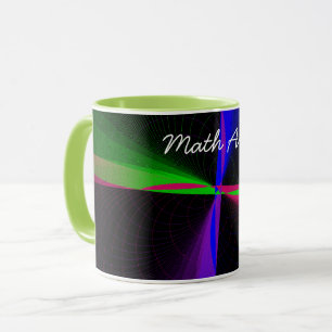 Four-Way Geometric Wave Coffee Mug