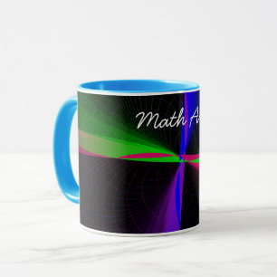 Four-Way Geometric Wave Coffee Mug