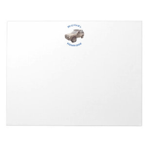 Four-wheel Drive Notepad