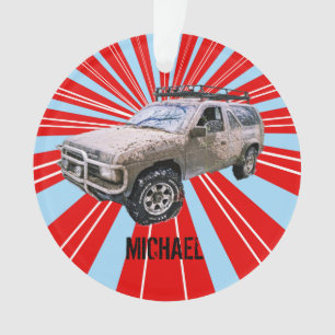 Four-wheel Drive Ornament